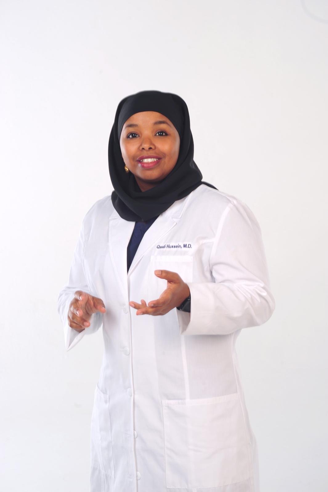 Dr. Qaali Hussein, headshot